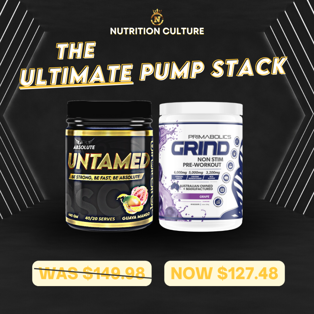 The Ultimate Pump Stack Nutrition Culture